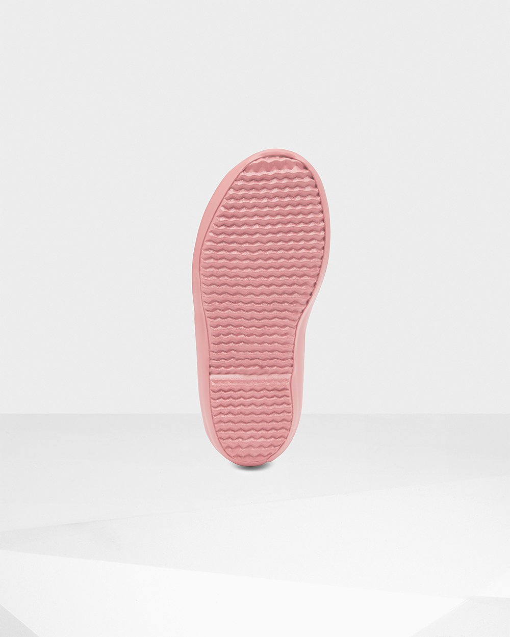 Hunter Gummistøvler Børn Lyserød | Original First Flat Sole | AEFGH-6041